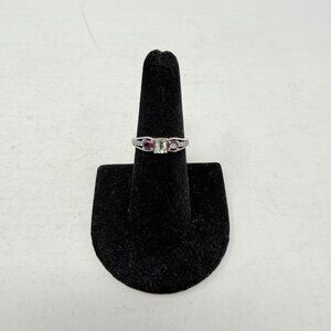 Shop LC Turkizite/Orissa Rhodolite Garnet/Cambodian Zircon Size 7 Ring 5289